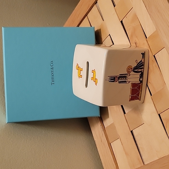 Tiffany & Co. Accents Authentic Tiffany Co Vintage Ironstone Piggy